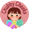 chubby cheeks logo